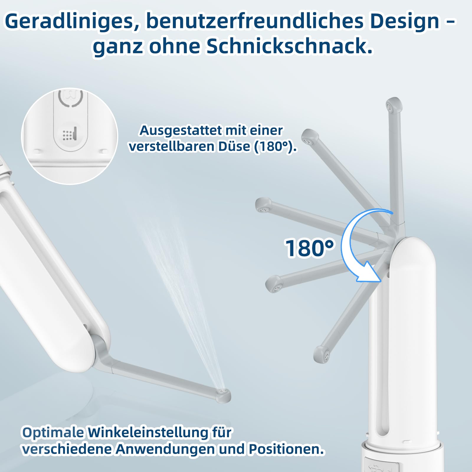 Tragbares Reise-Bidet 400 ml – Handheld, IPX7 wasserdicht, 3 Druckstufen – ideal für Outdoor, Camping & persönliche Hygiene