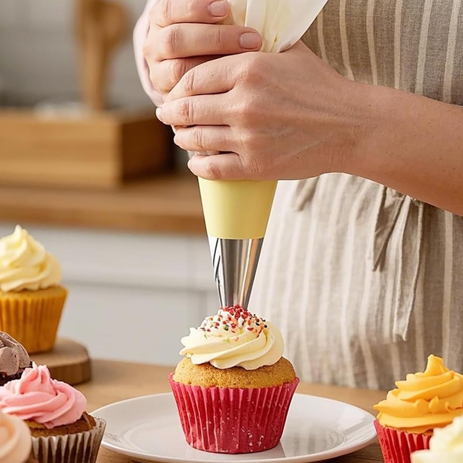 Lot De 84 Douilles En Acier Inoxydable Pour Décoration De