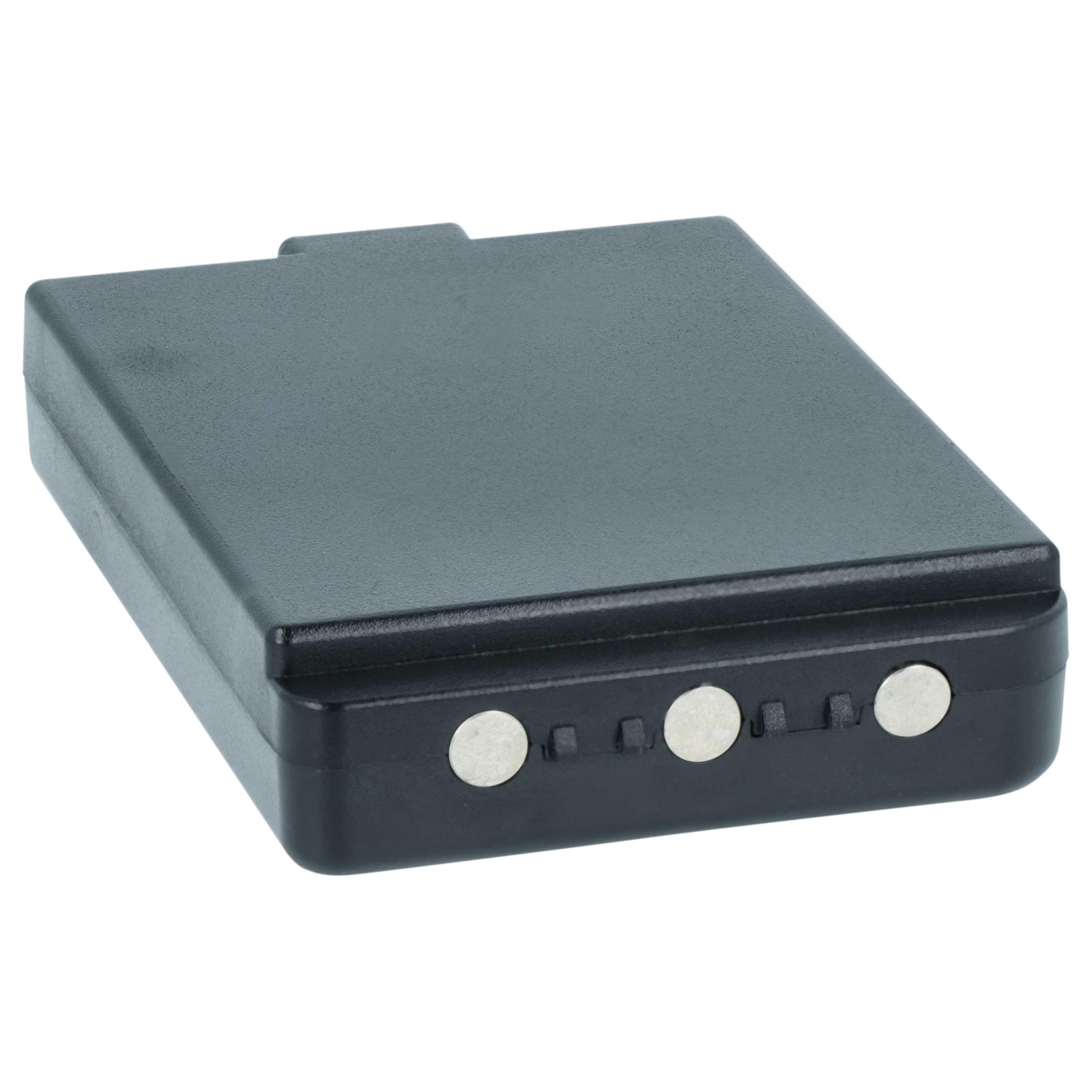 vhbw 2X batería reemplaza Autec R0BATT00E08A0, LPM02 para Mando a Distancia Industrial (1400 mAh, 7,4 V, Li-Ion)