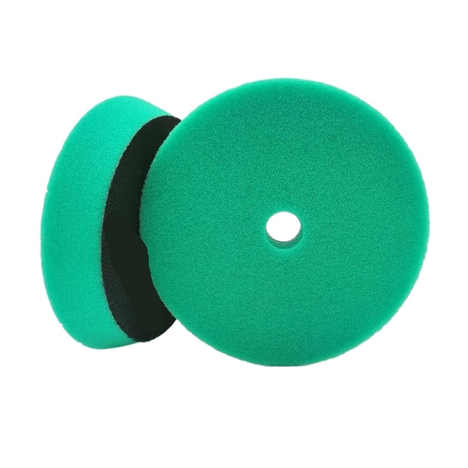 3/5/6inch Car Polishing Pad Kit Set Self-Adhesive Buffing Waxing Sponge Wool Wheel Polishing Pad for Car Polisher Drill(Green x 2pcs,3 Inch(80mm))