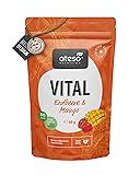 ATESO - DETOX YOUR FEELINGS - BIO Kr&auml;utertee mit Erdbeere, Mango, Brennessel, L&ouml;wenzahn und Ingwer- Ohne Koffein - Ohne Zus&auml;tze - lose 60g