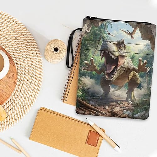 Miniatura 3 de doginthehole Funda de libro para amantes de los libros con correa, fundas de libro de cielo nocturno azul, fundas de tela lavable, funda de libro de