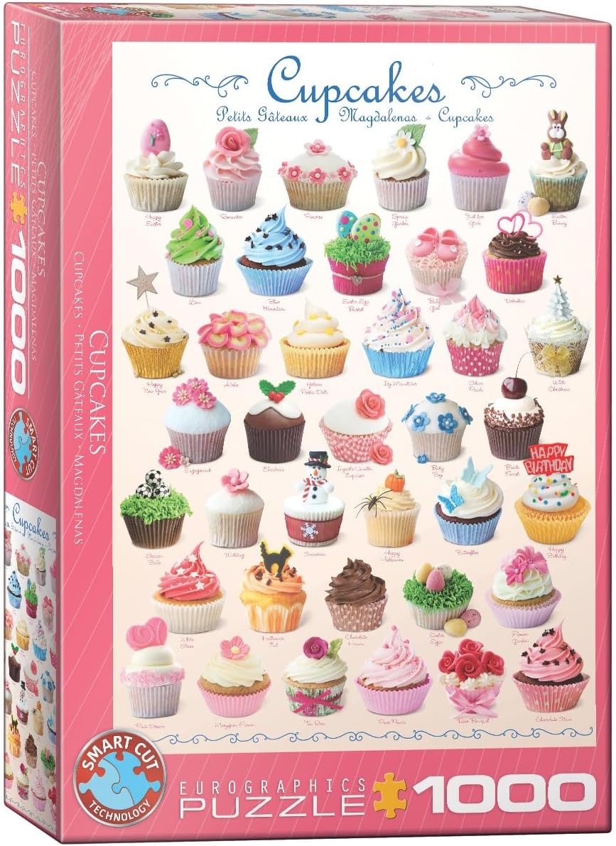 EuroGraphics Cupcakes Puzzle (1000-Piece)