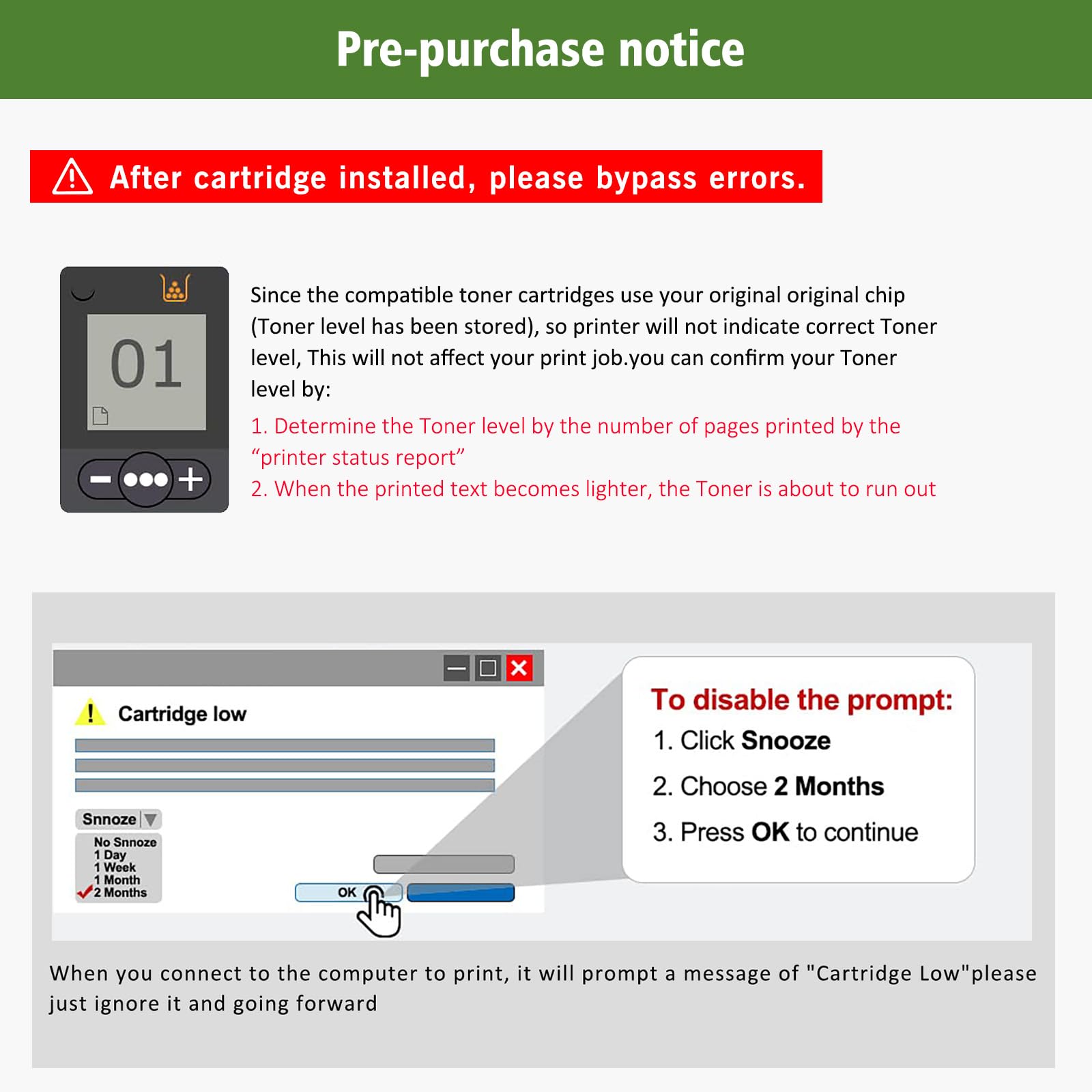 GREENPRINT CON CHIP 142A W1420A Cartuccia Toner Compatibile 1000 Pagine Capacità Standard 2 Nero per Stampanti H P M110 M110w M139 M140 M140w【Non Compatibile con Modelli H P + che Terminano con e】