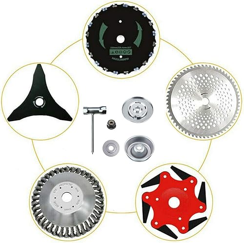 Miniatura 5 de Kit adaptador de cuchilla para Stihl FS55 FS55R FS56 FS56RC FS70R FS80 FS85 FS90 FS90R FS94 FS94R FS100RX FS110 FS120 FS130 FS130R FS240 FS250