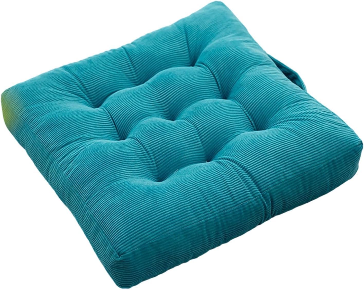 Coussin de chaise en velours côtelé 45x45 cm pour canapé et bureau
