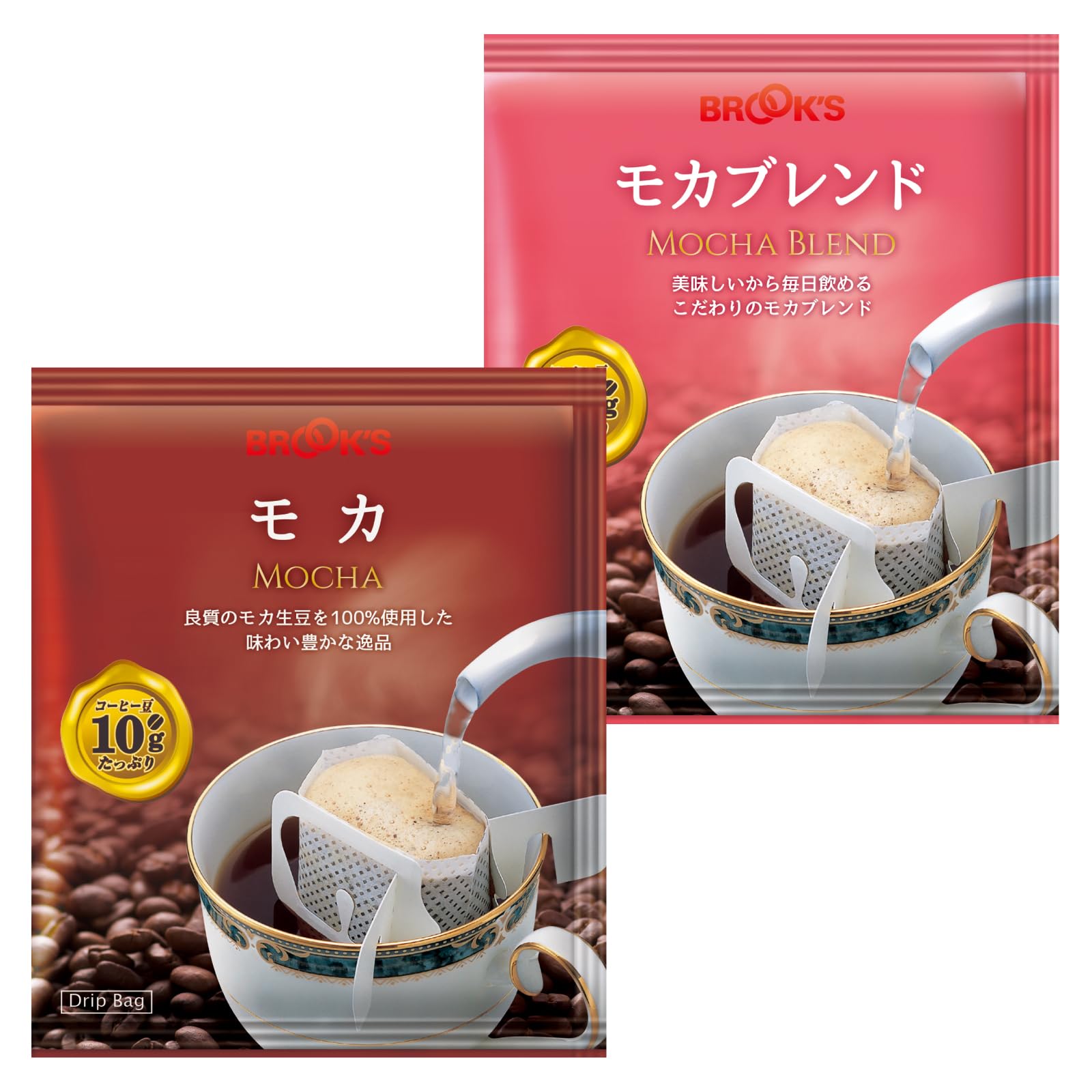 Amazon.co.jp: 【Amazon.co.jp限定】モカとモカブレンドドリップ