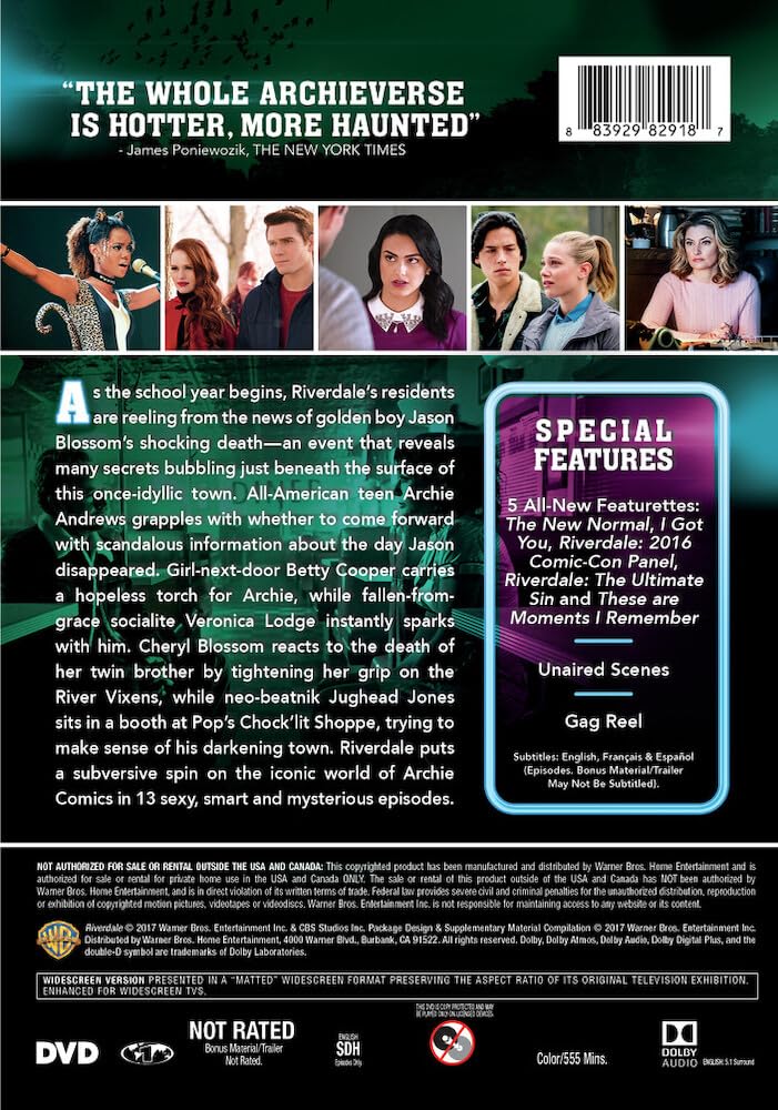 Riverdale: The Complete First Season [DVD]