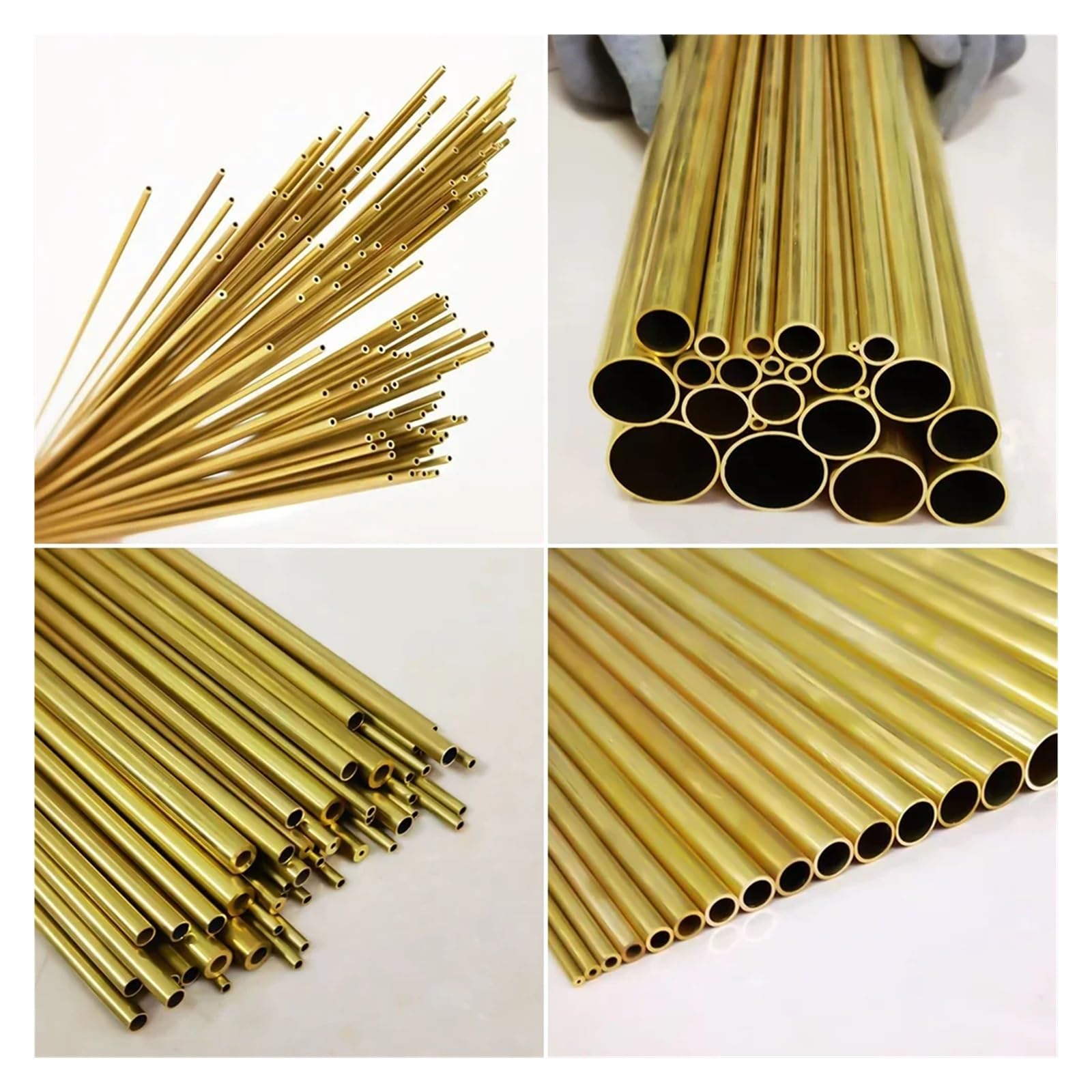 Tube en Laiton OD 16-38 mm Longueur 300 500 mm Tube Rond en Alliage de Laiton Droit Grand diamètre extérieur Épaisseur précise 0,4-3(300mm,OD 22 x ID 18mm)