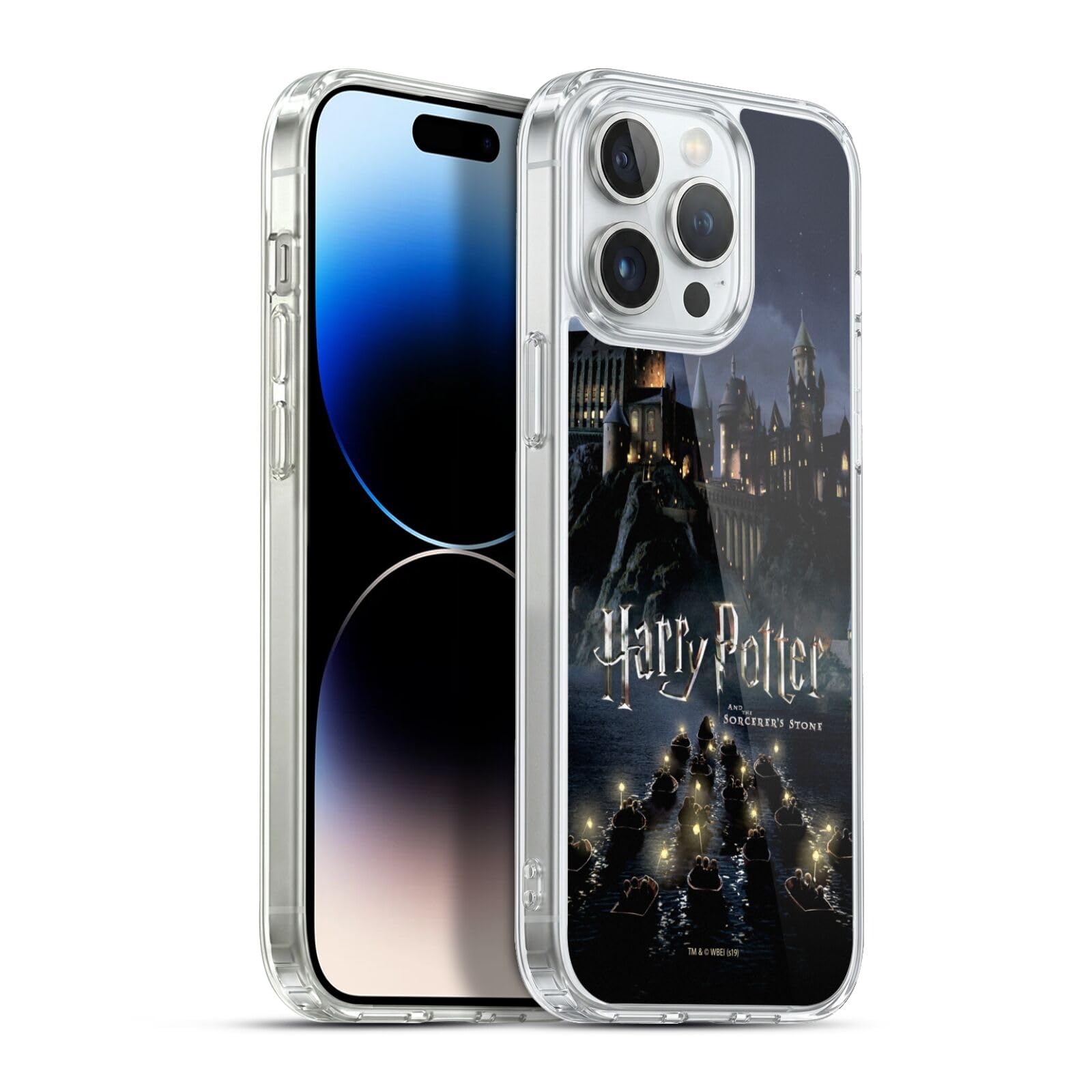 Head Case Designs Licenza Ufficiale Harry Potter Castello Sorcerer's Stone II Custodia in Gel [Protezione di Grado Militare] Compatibile con Apple iPhone 13 PRO Max E Compatibile con MagSafe