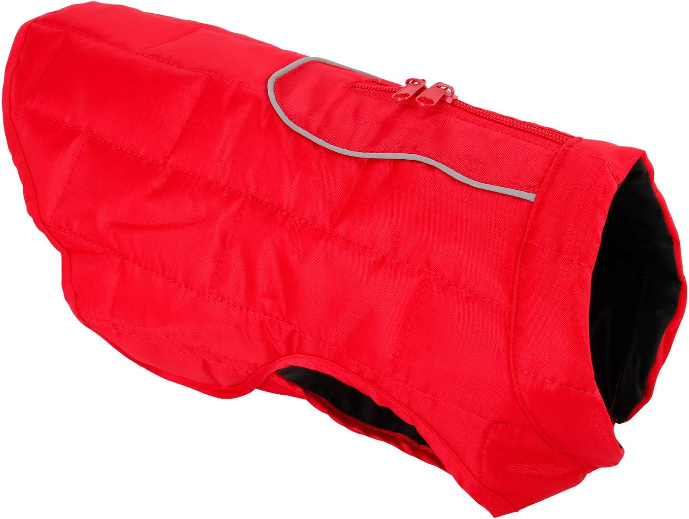 yoyoung Dog Jacket, Reversible Dog Coat, Dog Coat for Cold Weather, Water-Resistant Dog Jacket with Reflective Trim