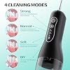 Water Flossers for Teeth Cordless, 2026 Upgrded Water Dental Flosser Remover with 5 Jet Tip and 4 Modes, Electric Flossers with 260ML Watertank, lP7 Waterprooffor Irrigator Dental Tavel and Home Use