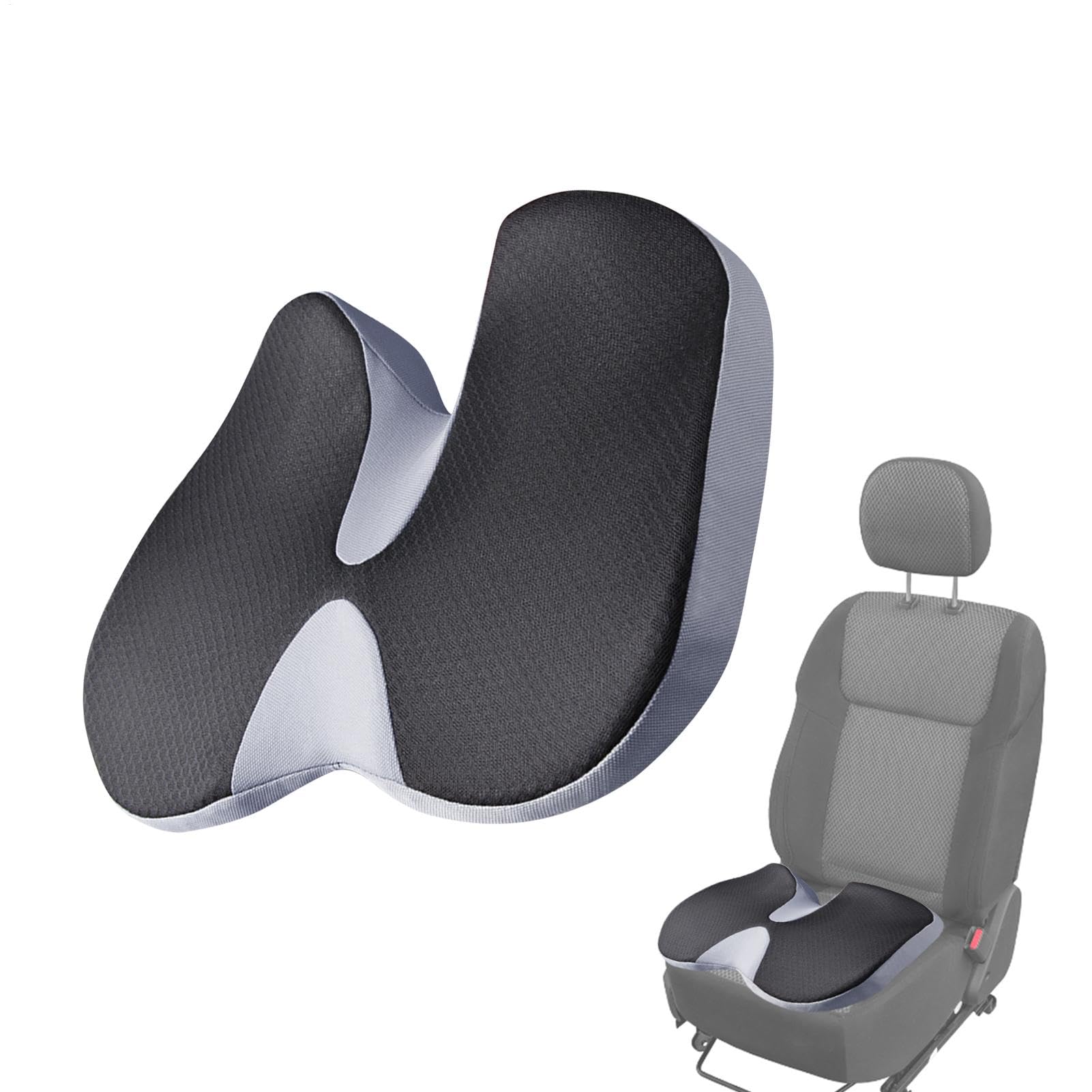 Coussin de siège d'auto anti mal de dos en mousse à mémoire ergonomique pour bureau