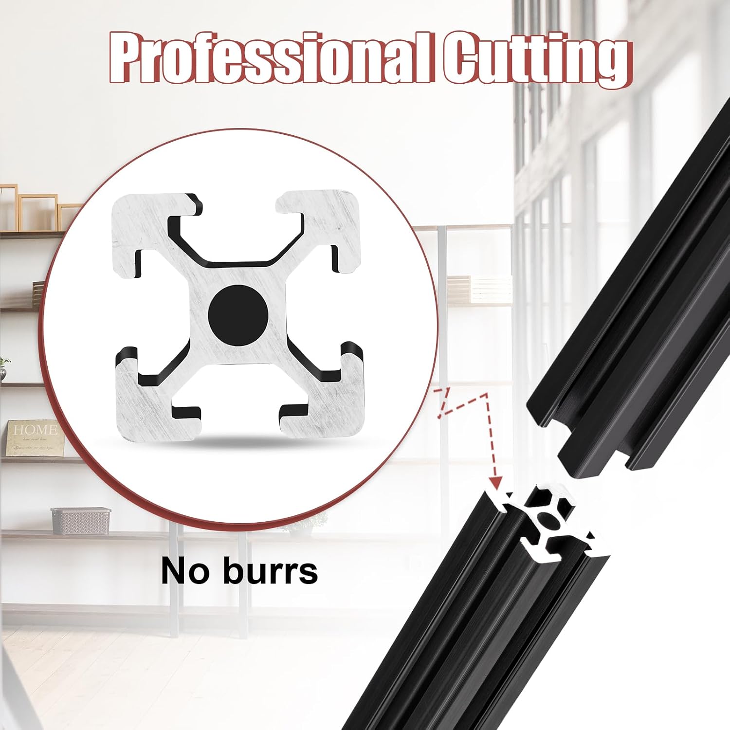 10PCS 31.5in 800mm 2020 T Slot Aluminum Extrusion Profile,European Standard Anodized Linear Rail,High-Quality Extruded Aluminum Rail for 3D Printer Parts,CNC DIY,Laser Engraving(Black)