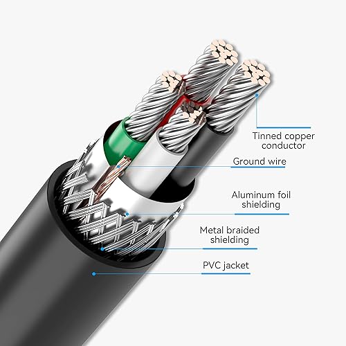 Miniatura 2 de VENTION Cable de impresora USB 3.0 tipo A macho a B macho Cable de impresora USB compatible con HP Epson Dell, Canon, Lexmark, Xerox, Brother,