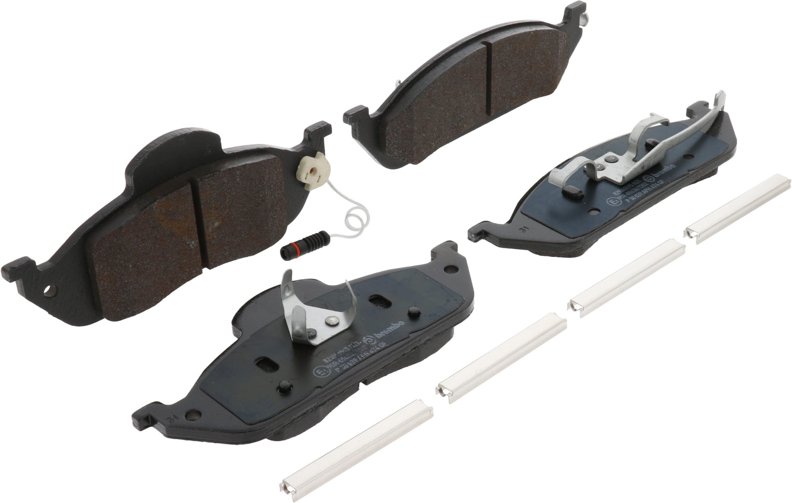 Brembo P 50 039 komplet klocków hamulcowych, hamulec tarczowy – (4-częściowy)