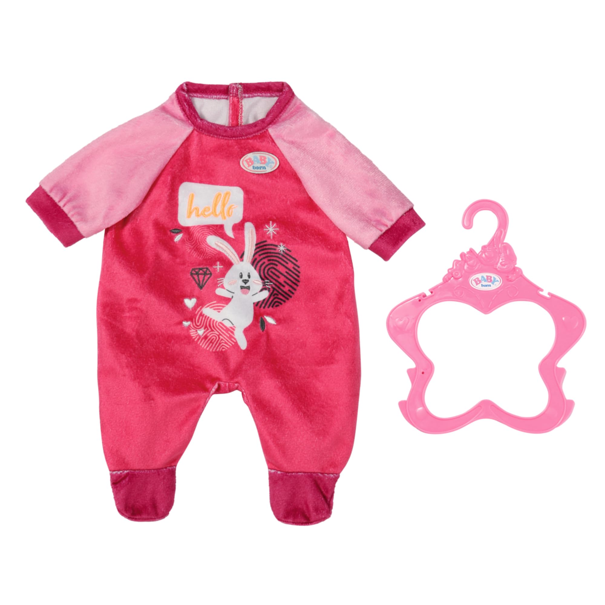 Baby Born Set für Mädchen + Outfit, 43 cm
