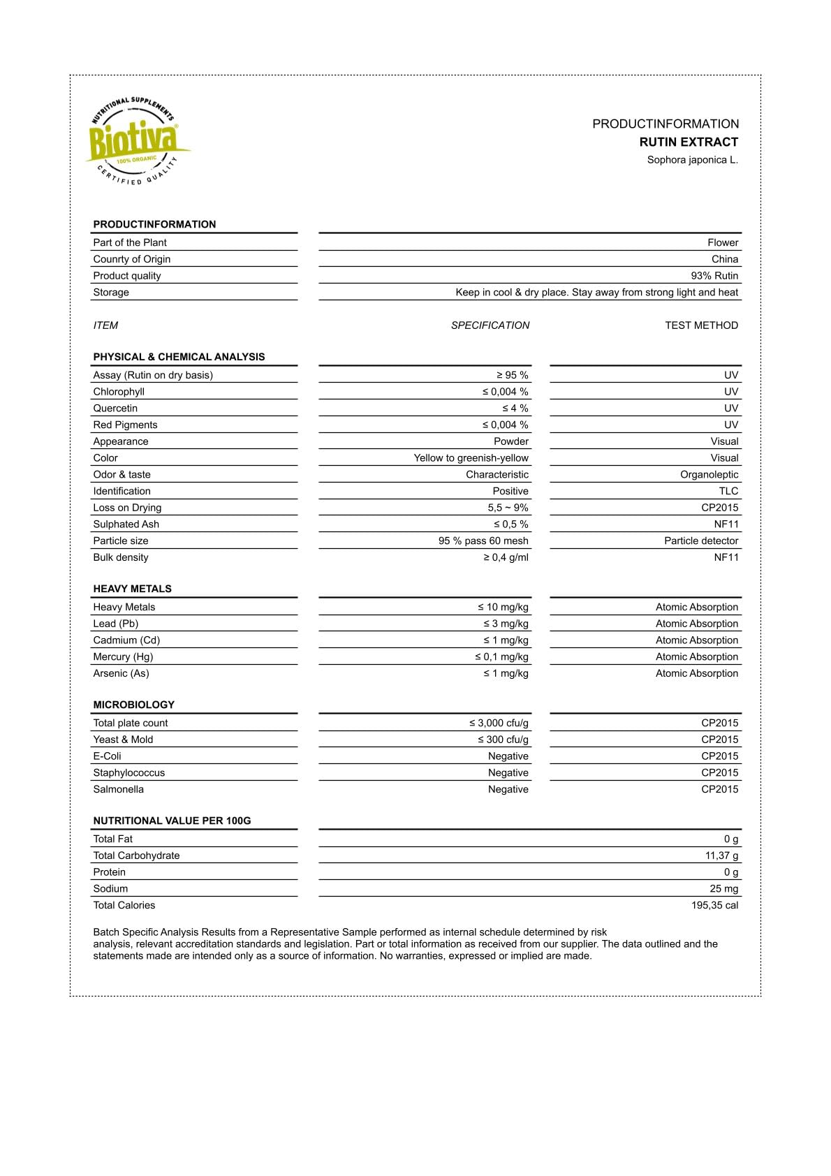 Rutine fortement dosée 120 Gélules - 95% de rutine - 550mg de Sophora japonica L.- Arbre à miel - Forte dose - Végan - Fabriqué et contrôlé en Allemagne - Puraveda