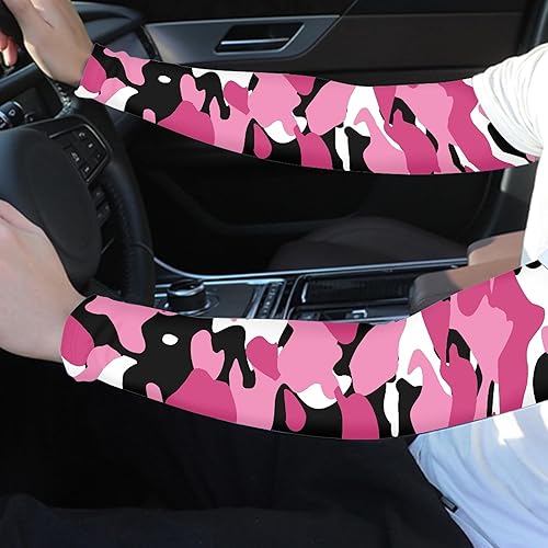 Vista 37 de CLOHOMIN Mangas para brazos, protección solar, mangas de compresión, cubierta de tatuaje para mujeres y hombres, manga deportiva atlética refrescante