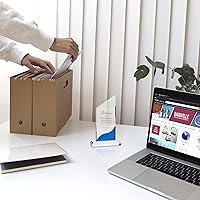 Vista 3 de Trofeo grabado Baudville - Torre de acrílico - Base azul con parte superior helada - Personalizado