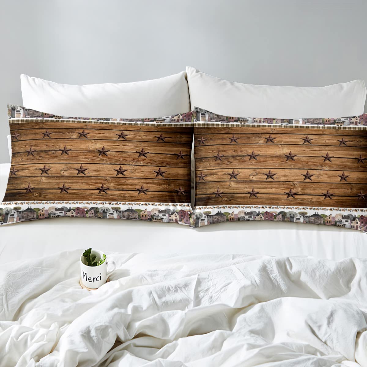 Set di biancheria da letto Majestic Buck Deer, arredamento rustico per
