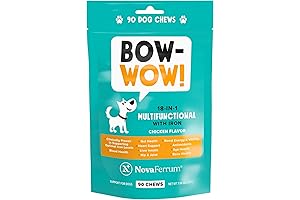 NovaFerrum Canine 18-in-1 Multivitamin: Blood Support and Probiotics for Healthy Dogs