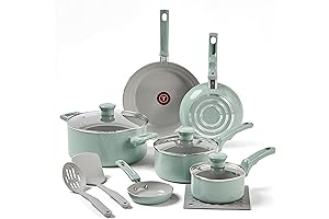 T-fal Non-Stick Ceramic Cookware Set