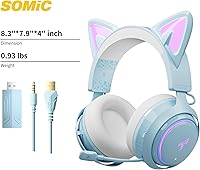 Vista 9 de SOMIC Auriculares GS510PRO con micrófono