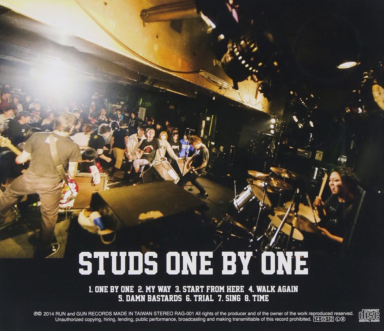 Studs (3) One By One