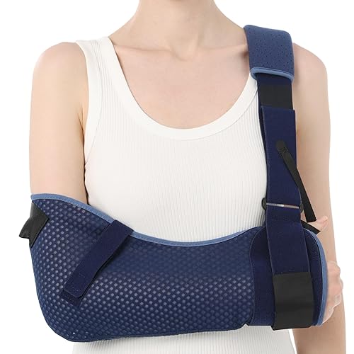 Miniatura 7 de VELPEAU B-Duck Arm Sling ligero, cómodo y ventilado avanzado soporte de manguito rotador - Eslinga médica de primera calidad para una comodidad