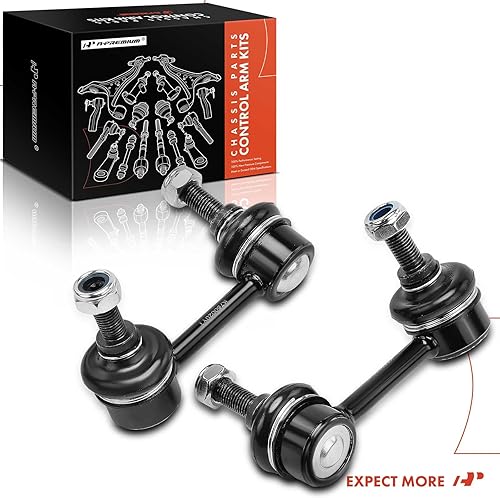 Miniatura 8 de A-Premium 2 enlaces de barra estabilizadora trasera, compatibles con Cadillac CTS 2003 2004 2005 2006 2007