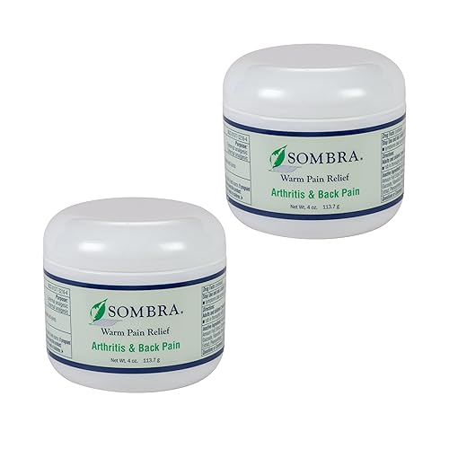 Sombra Warm Therapy - Gel natural para aliviar el dolor, 4 onzas (paquete de 2)