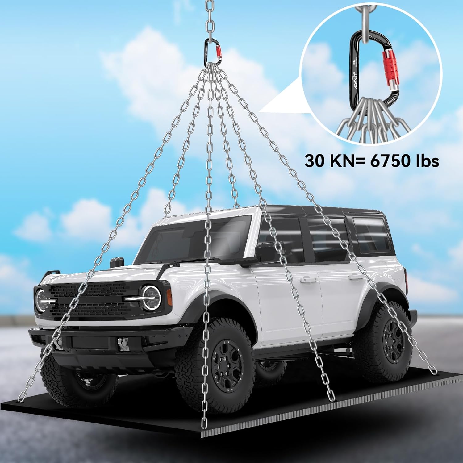 30KN Auto Locking Carabiner Clip Twist Lock UIAA Certified Large Climbing Carabiner Heavy Duty Carabiner for Rock Tree Climbing Rappelling Mountaineering Caving Rescue Arborist Aerial Yoga