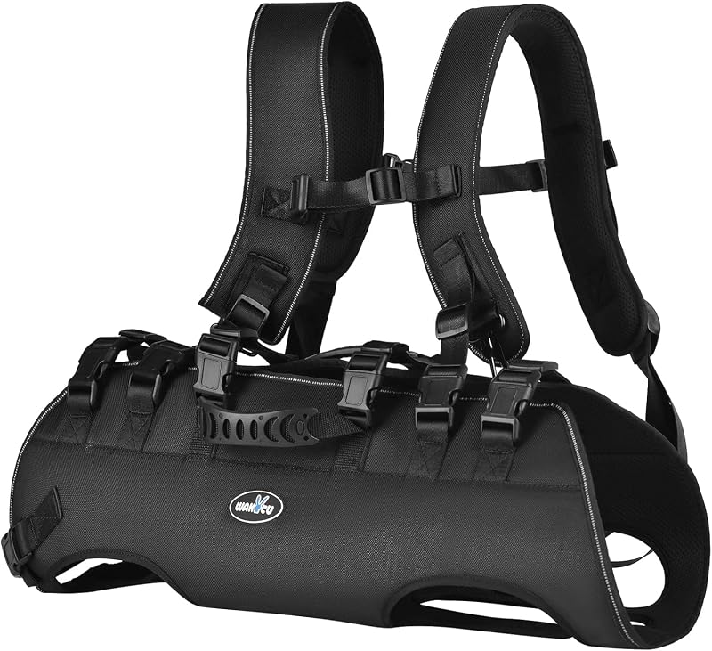 Peitoral Sling de Suporte para Levantar Cães wakytu C80 até 15 kg