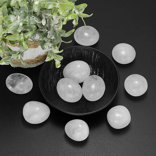 Miniatura 7 de Piedras de cristal de cuarzo, piedras pulidas y rocas, cristales curativos naturales para equilibrio de chakras, meditación, decoración espiritual,