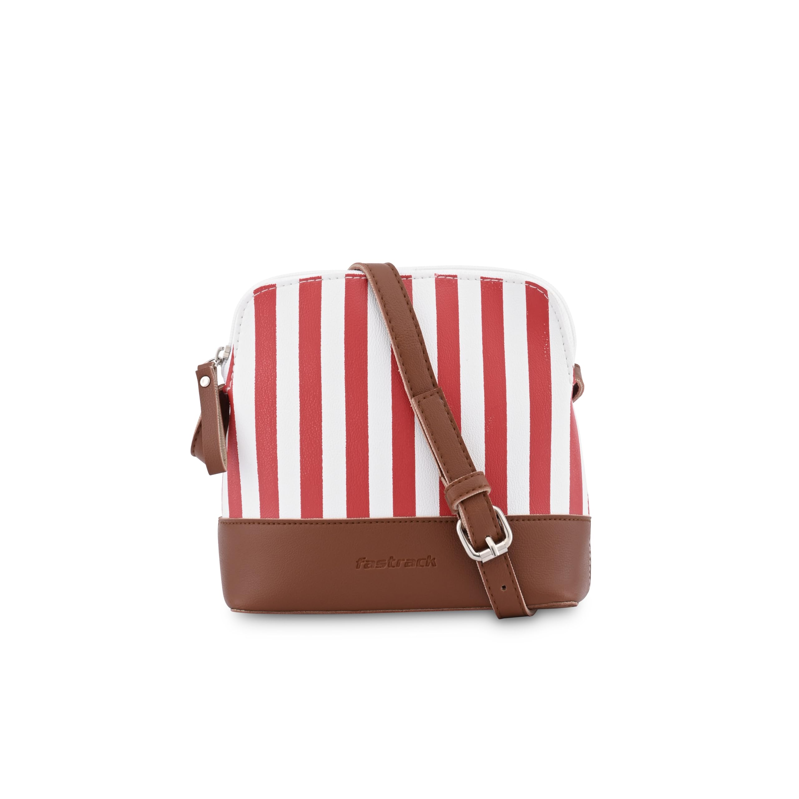 fastrack Dual Color Striped Sling Bag for Women, Girls and Ladies-picture-14