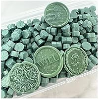 Vista 5 de 220 cuentas de sellado de cera azul para sello de cera