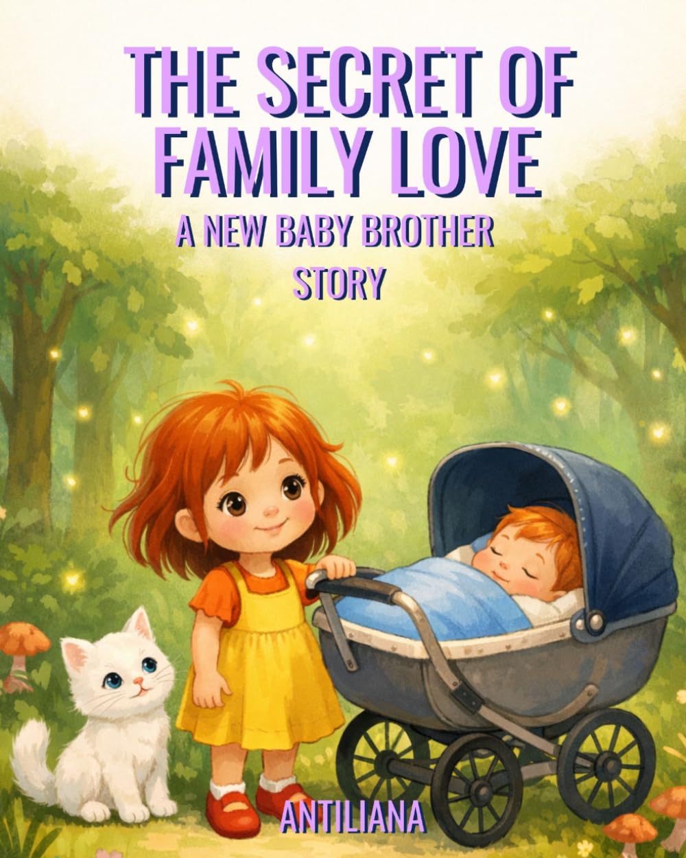Secret of family love: A Story About a New Sibling, Jealousy, and Emotions (for Children Ages 3–7)