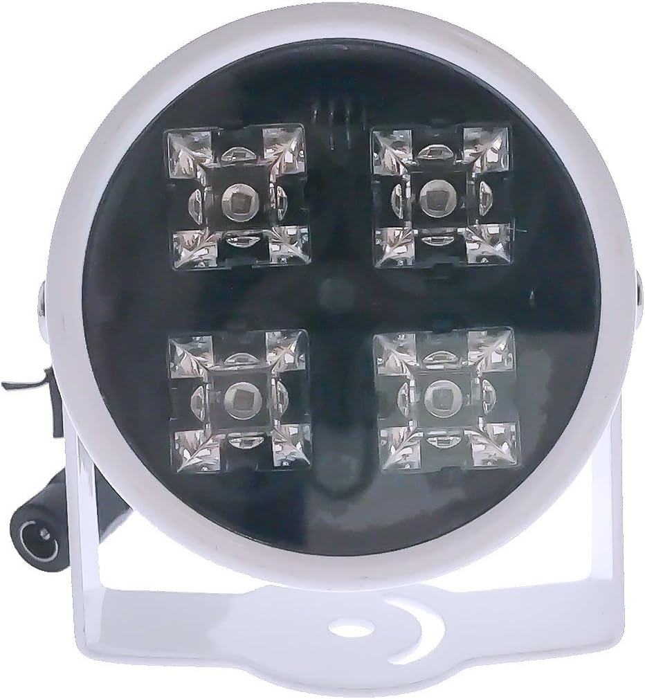 IR40 WideAngle 60-80 Degree 4pc Power LED 100feet Long Range Indoor/Ourdoor IR Array Illuminator