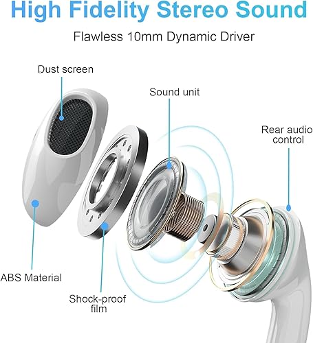 Miniatura 2 de Paquete de 2 auriculares USB C con cable para iPhone 1615, auriculares tipo C con micrófono y auriculares con cancelación de ruido remota para