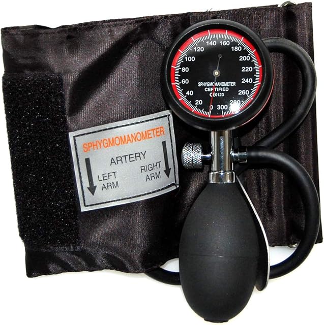 Valuemed Aneroid Palm Sphygmomanometer Clinical Sphyg Adult Cuff Pro CE & FDA Approved