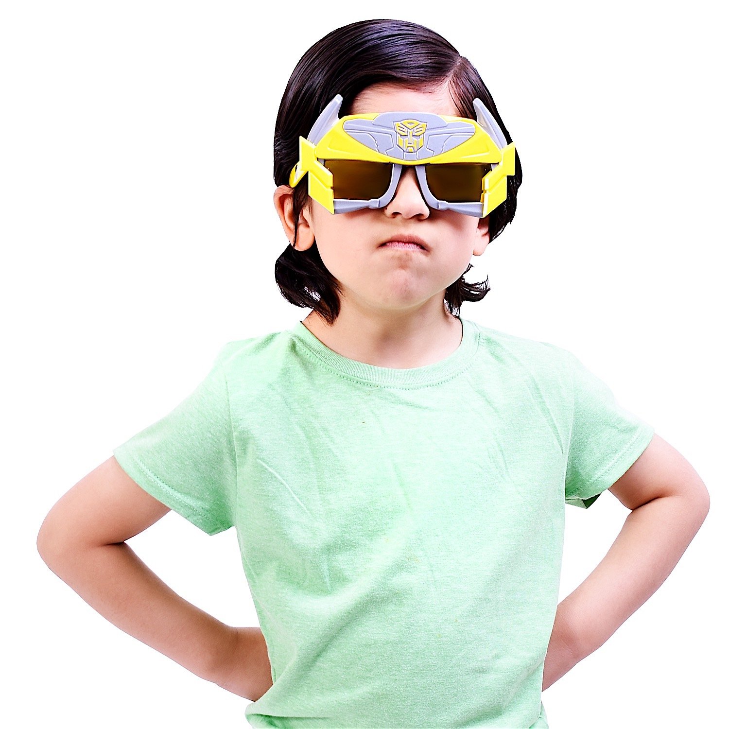 Ken Sun-Staches Sunglasses | Yellow Neon Costume Shades From Barbie Movie | UV Protection & Fun Accessory - View #8