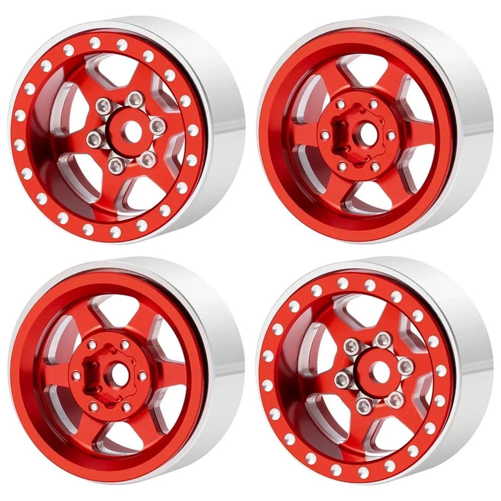 4 Pezzi Mozzi Per Axial Per SCX24 AX24 Per FCX24 Per FMS 1/24