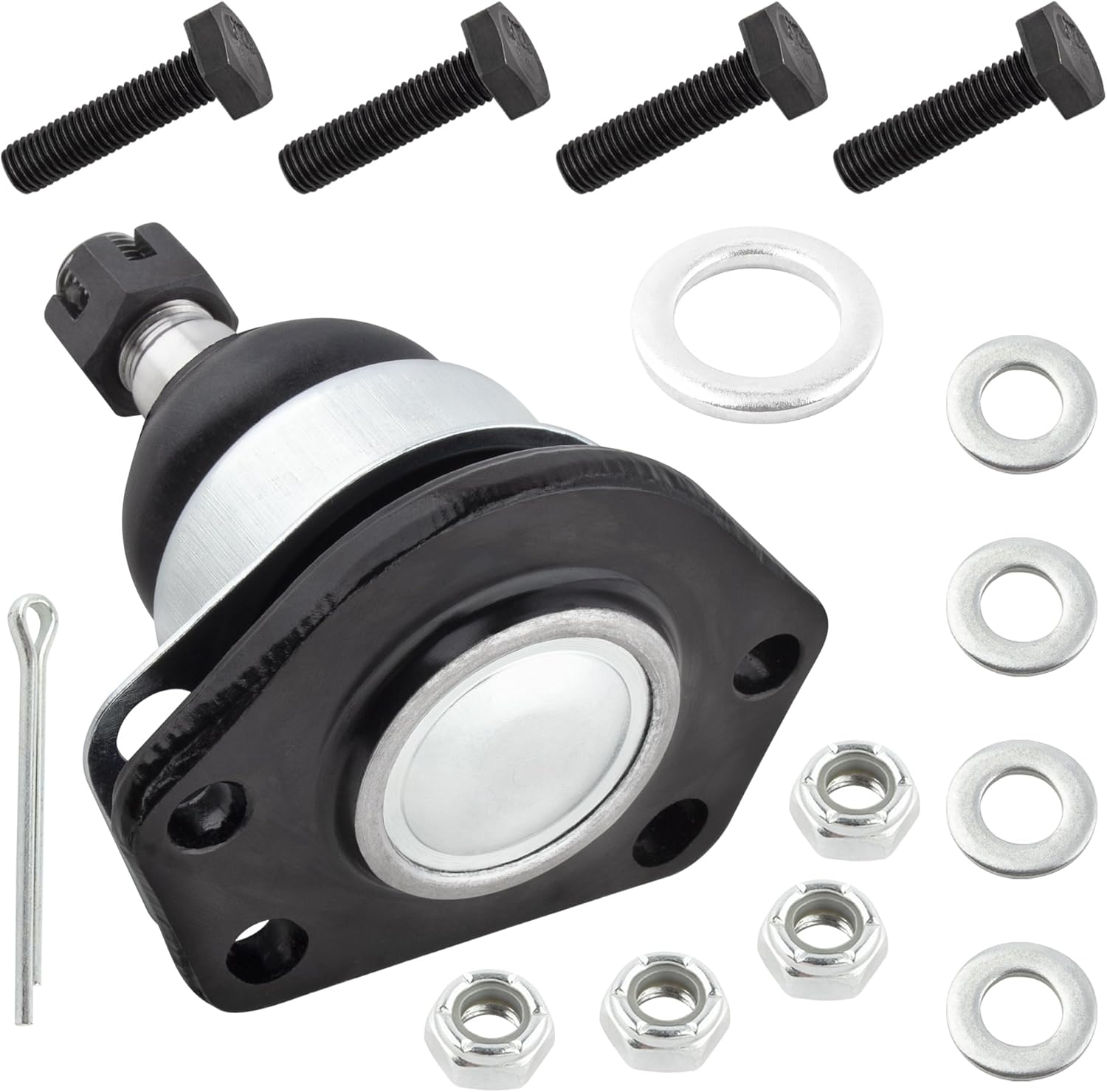 K5335 K5320 Front Upper & Lower Suspension Ball Joints for Chevrolet Blazer GMC Jimmy 1997-2005 S10 Sonoma 1997-2004 Isuzu Hombre 1998-2000 Oldsmobile Bravada 1997-2001, Pack of 4