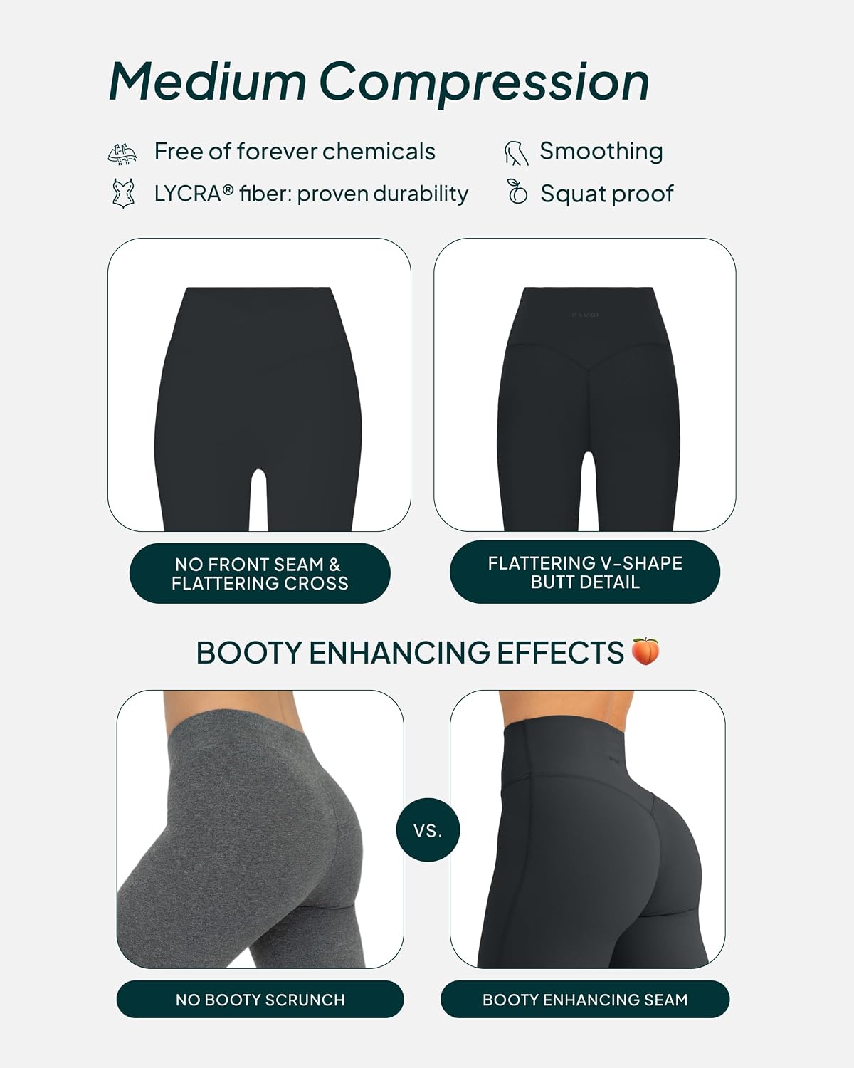 PAVOI ACTIVE Pilates Crossover Leggings for Women | Buttery Soft High Waisted V Cut Cross Waist Workout Yoga Pants | FlexFlow