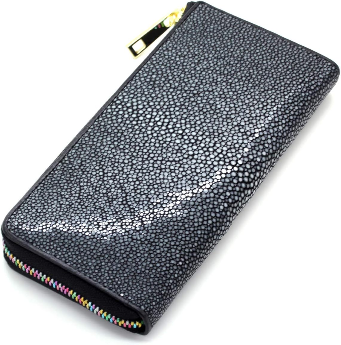 レヴェッタ] エイ革 長財布 財布 YKK製MIXカラー L字ファスナー