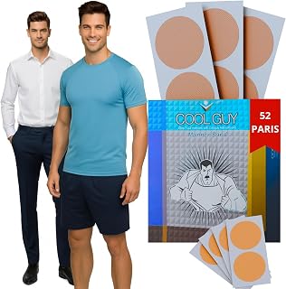 Premium 104 Pcs (52 Pairs) Nipple Covers Men Anti Chafing nipple shield Pads Nip Guards Running Gym Swimming Waterproof Daily Wear Chest Tape Hider Fitness Gift for Mens supple nips gynocastemia.
