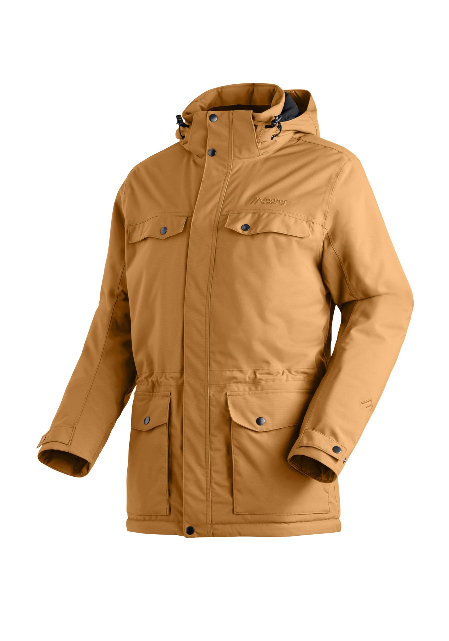 Maier Sports KNUTH Men's Outdoor Jacket, Waterproof Jacket, mTEX Weather Protection & mTHERM Insulation, Loose Fit