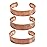 Touchstone copper bracelets | gift for men women |adjustable 100% pure solid real magnetic jewelry | handmade bracelet set combo | rope braided tibetan bangles. Set of 3 different designs