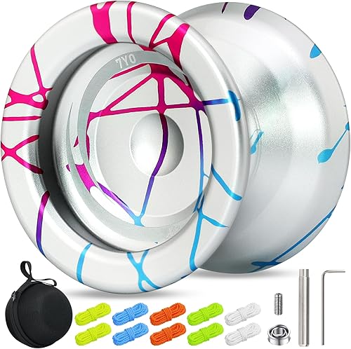 Yoyo profesional X8 para niños de 8 a 12 años en adelante, Yoyo que no responde para trucos de giro de dedos, yoyo sensible al metal para